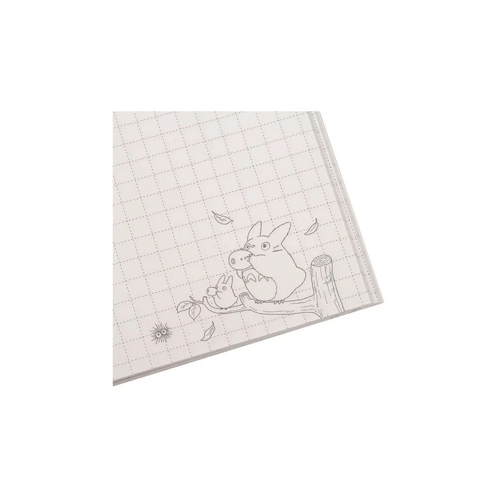 Mon Voisin Totoro Carnet Rétro Totoro Rouge