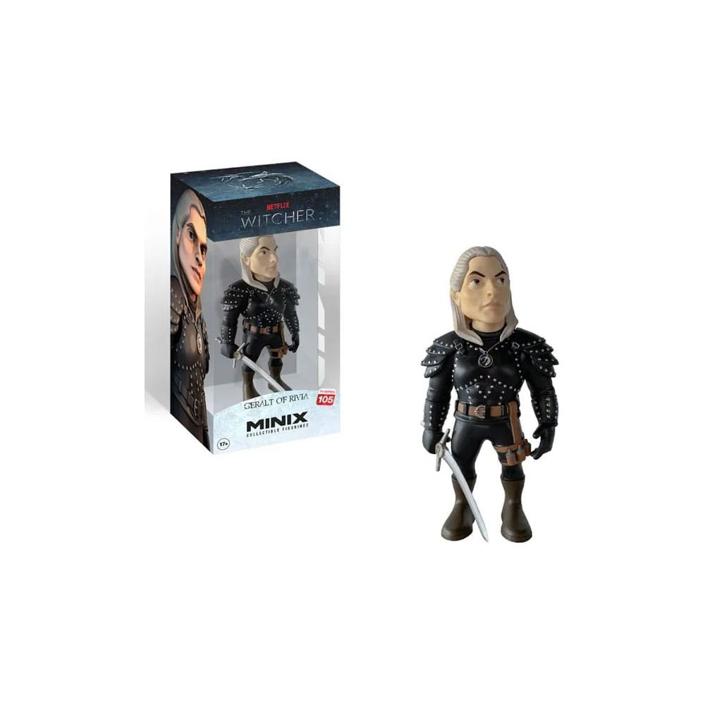 Figura Minix di The Witcher Geralt di Rivia 12 cm