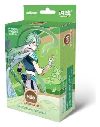 Genshin Impact Trading Card Game - Pre-Build Starter Deck 06 - Baizhu - Series 2 *Kinesisk version*