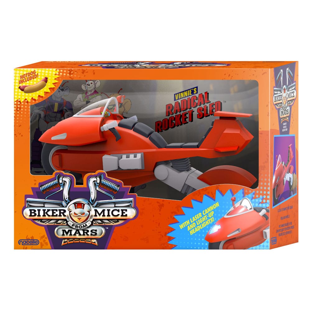 Biker Muizen Van Mars Voertuig Vinnie's Radicale Raket Slee 25 cm