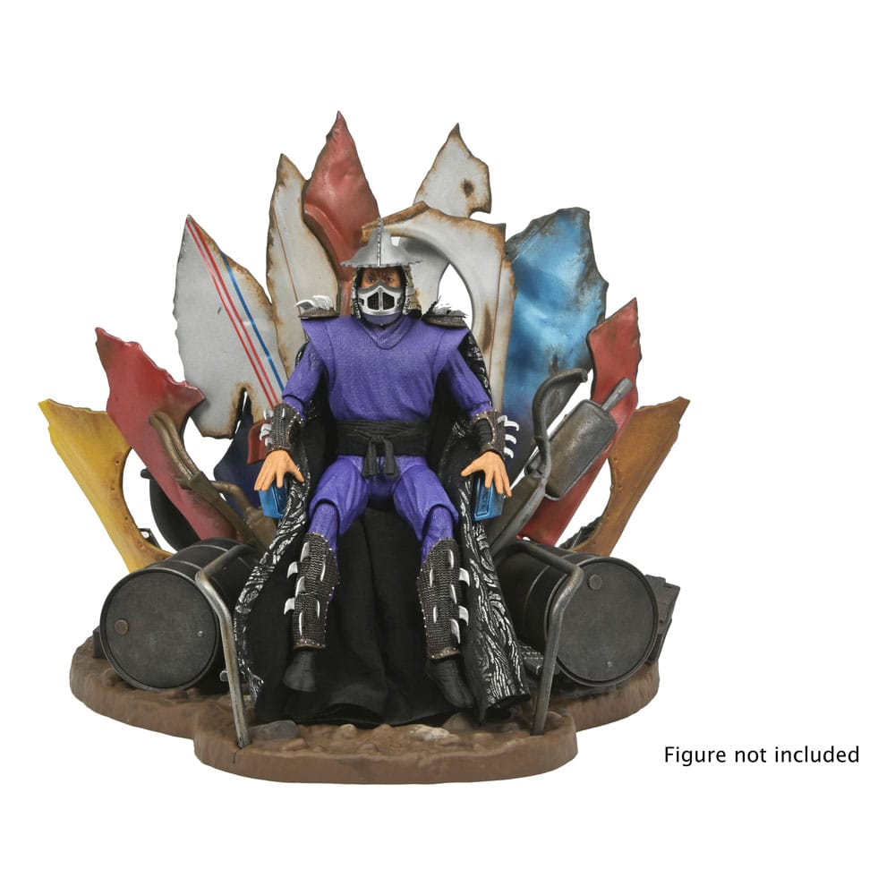 Teenage Mutant Ninja Turtles 2: Ooze Diorama Shredder'ın Tahtının Sırrı 27 Cm