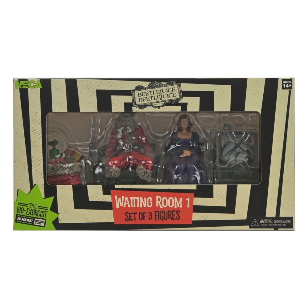 Beetlejuice Beetlejuice Figura 3 pacchetti di attesa 1 10 cm