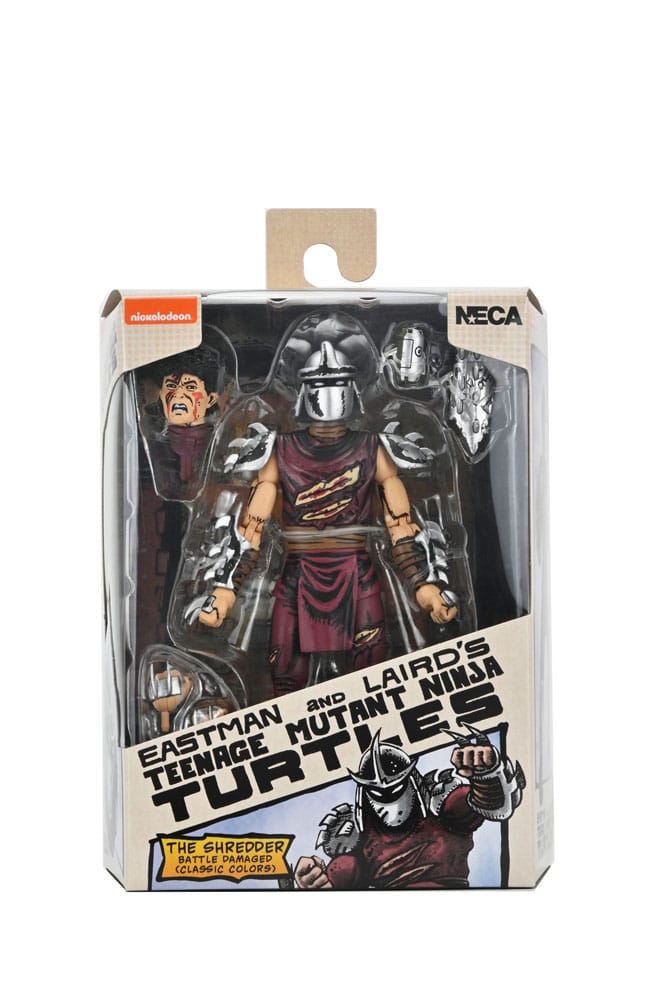 Teenage Mutant Ninja Turtles Action Figur Battle Damaged Shredder 18 cm