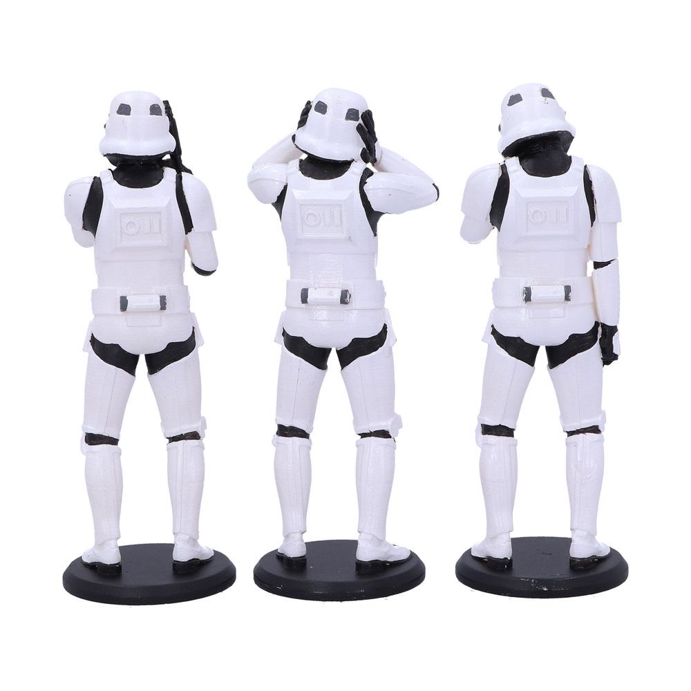 Figuras originales de Stormtrooper 3 paquetes 3 stormtroopers sabios 14 cm