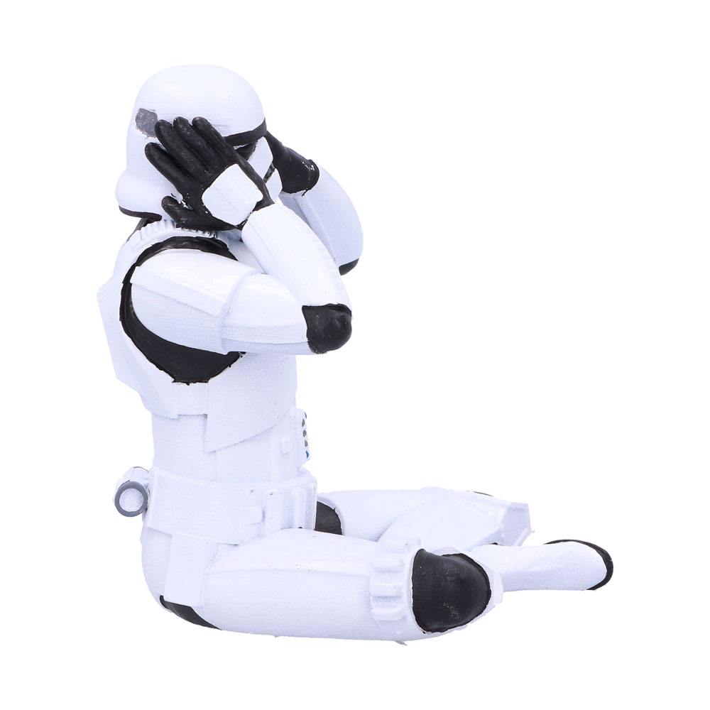 Original Stormtrooper -figur Hør ingen ond stormtrooper 10 cm