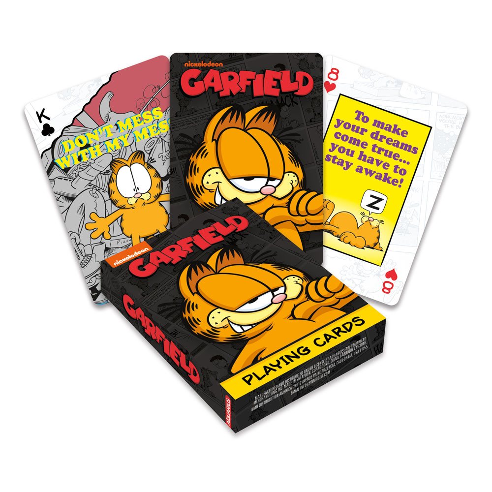 Garfield spielt Karten Garfield