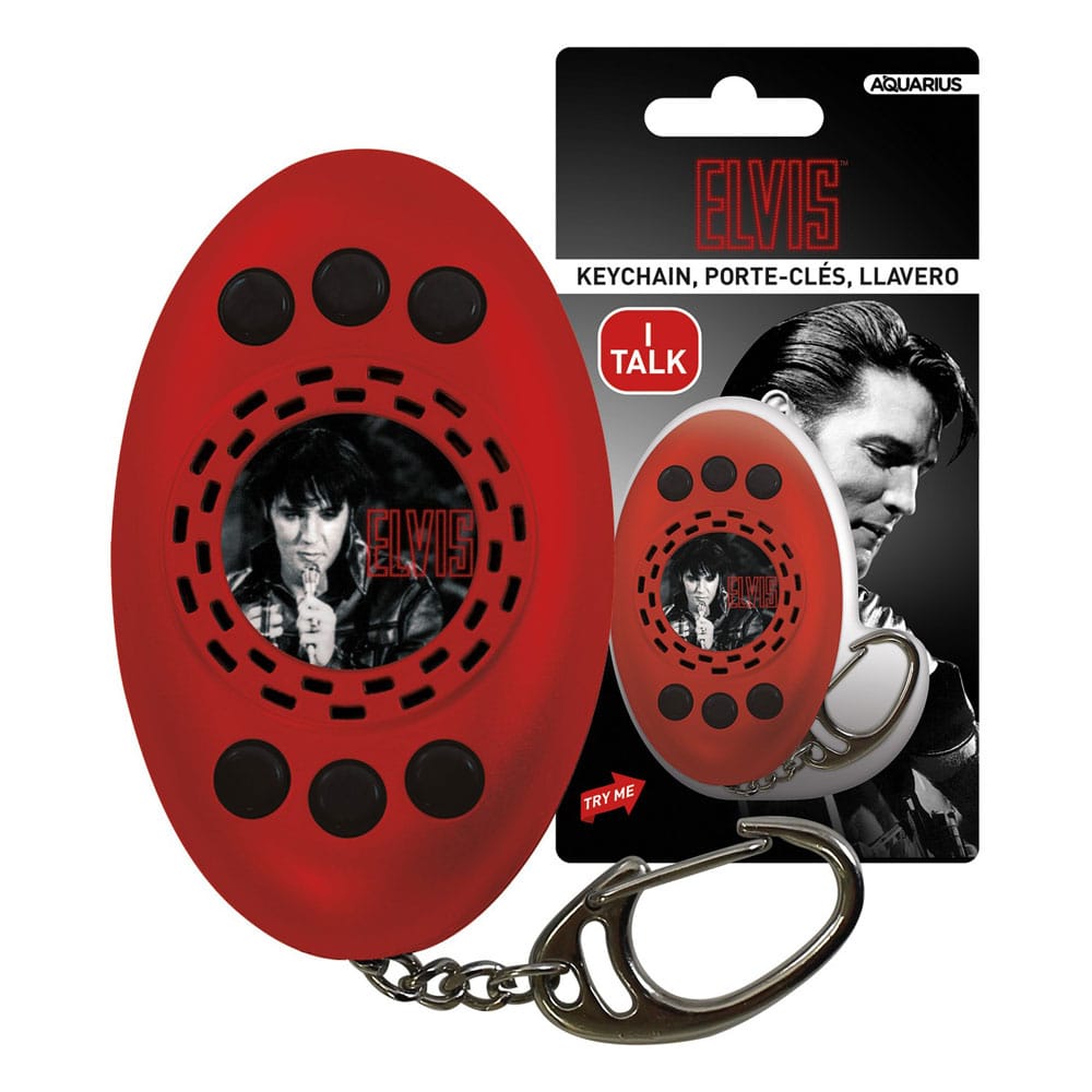 Elvis: Squawkey Talking Keychain
