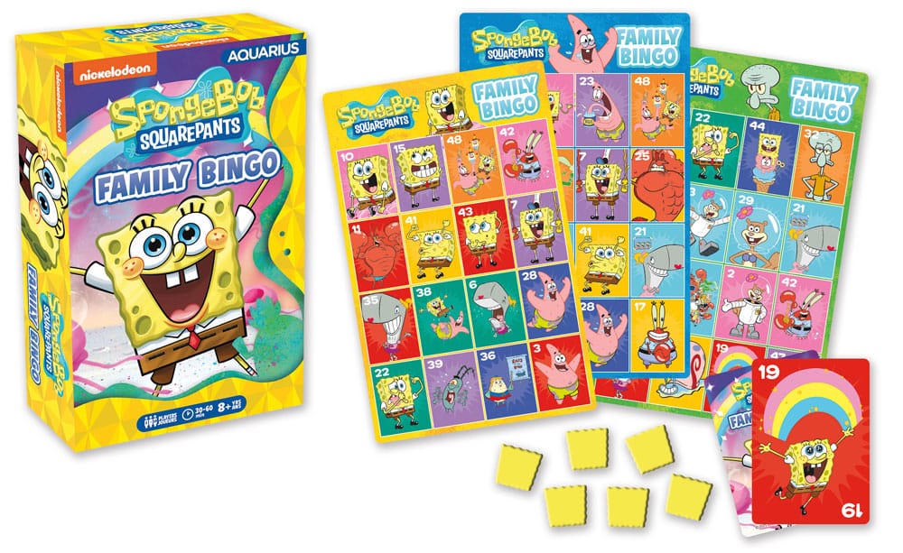 SpongeBob Board Game Family Bingo *Engelsk version *