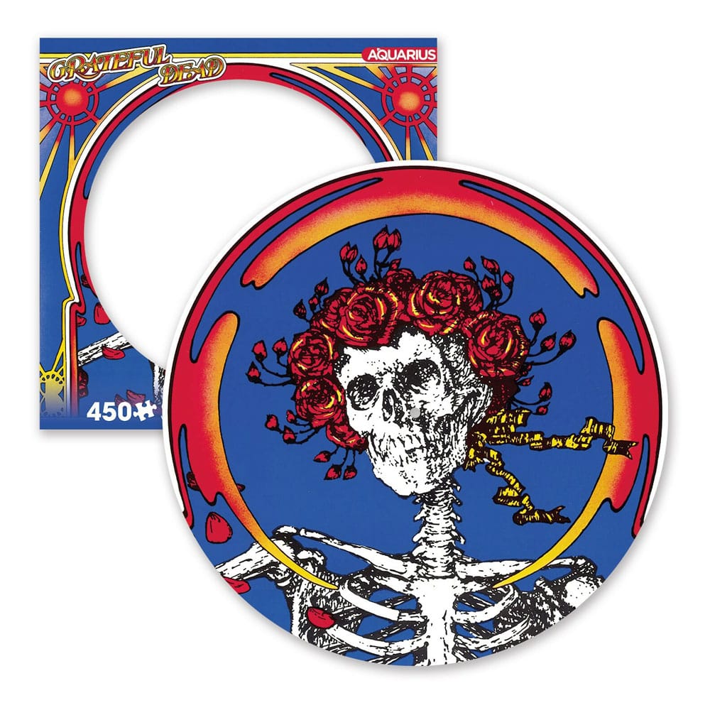 Grateful Dead: Skull & Roses 450 Piece Disc Disc puzzle