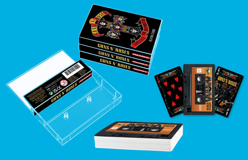 Guns N 'Roses Playing Cards Cassette (PDQ)