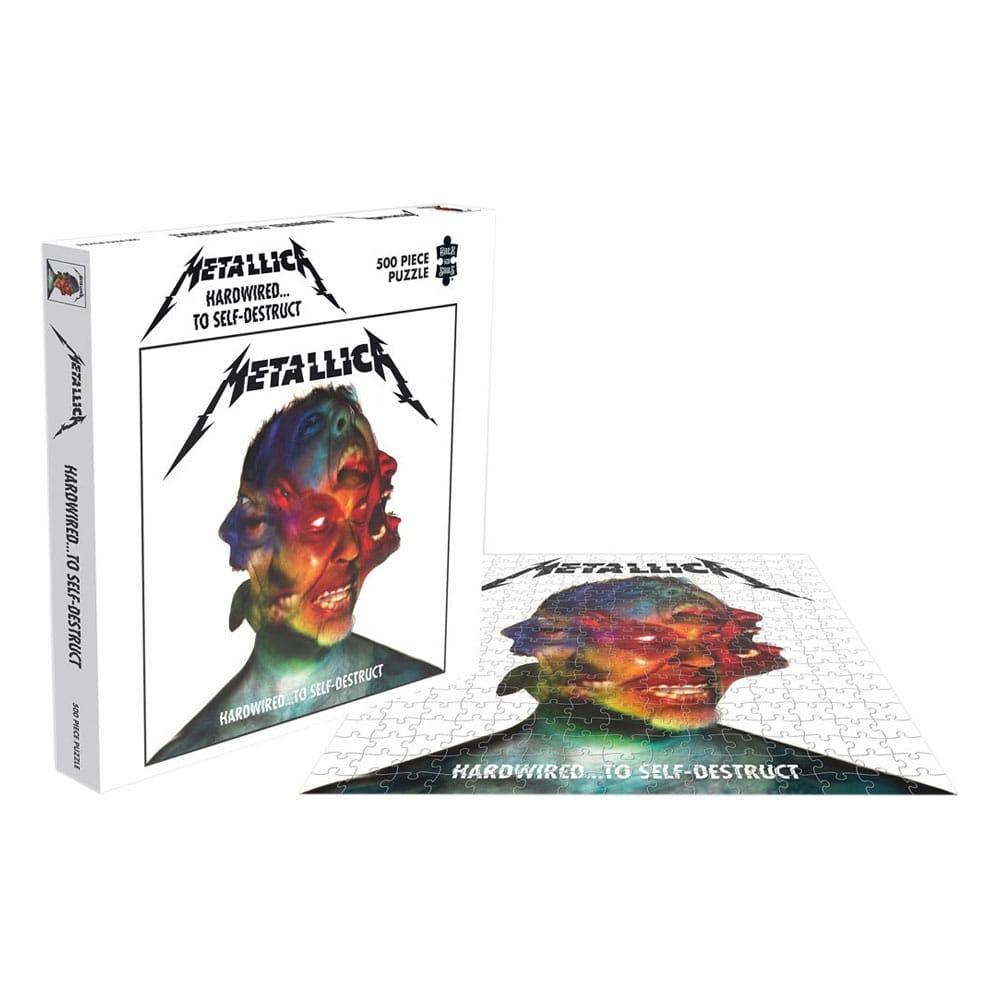Metallica: 500 parçalı Jigsaw Bulmacası'nı kendi kendine yok etmek için Hardwired