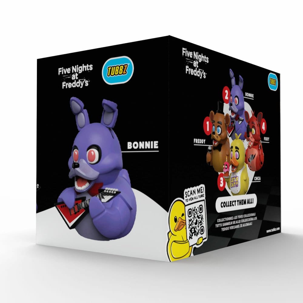 Freddy'nin Tubbz'unda Beş Gece PVC Figür Bonnie Kutulu Baskı 10 cm