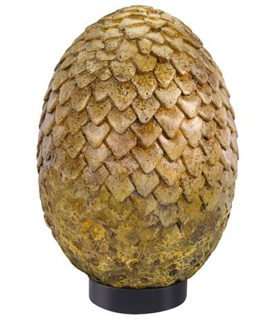 Game of Thrones Dragon Egg Replik Viserion 20 cm