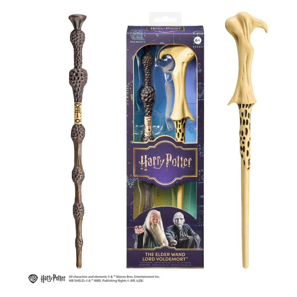 Harry Potter Twin-Pack Play Play Wands the Elder & Lord Voldemort 30 cm