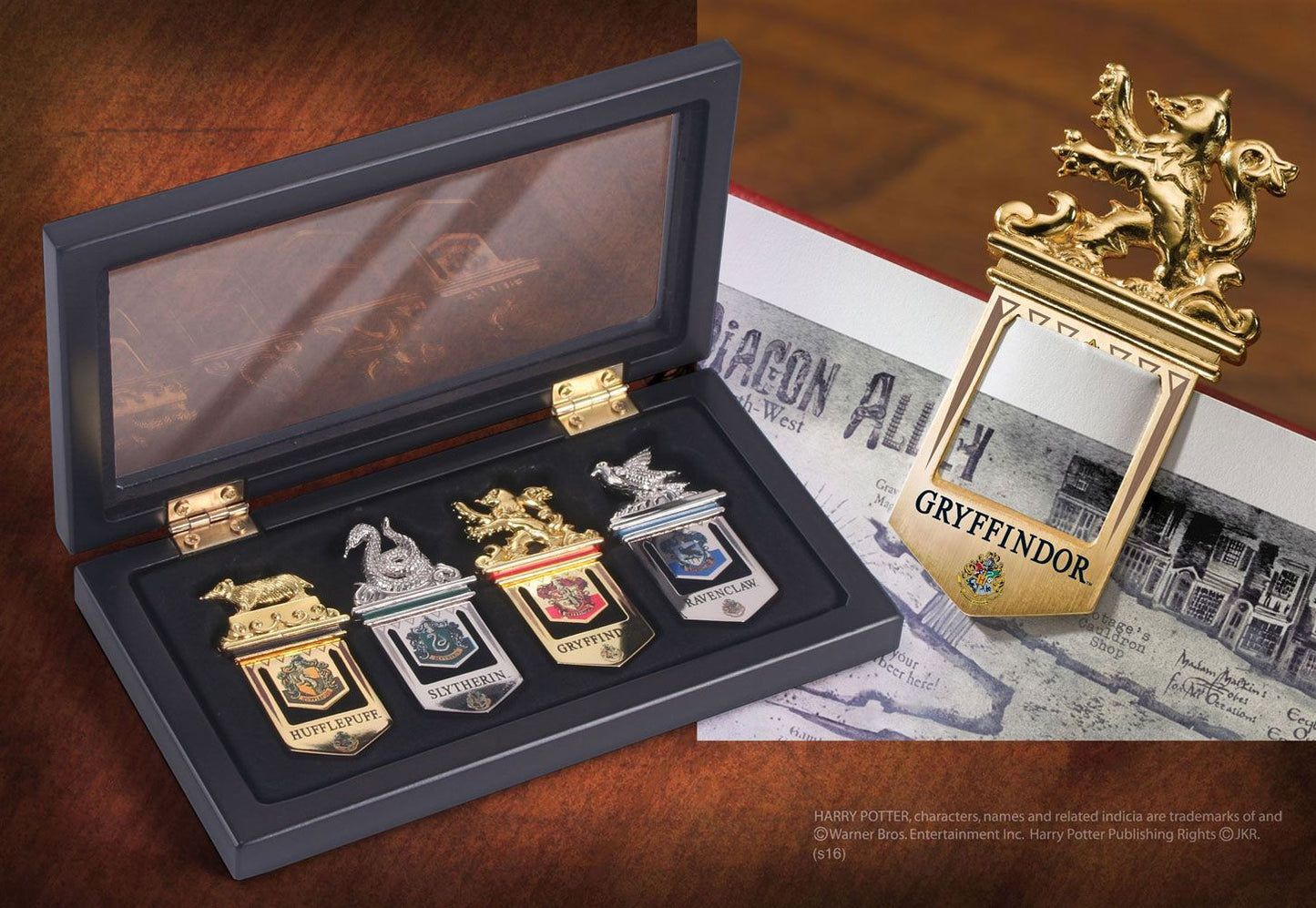 Harry Potter - Hogwarts Bookmarks 4er set