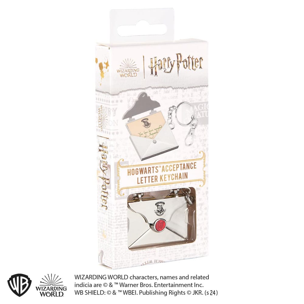Harry Potter Metal Keychain Hogwarts Kabul Mektubu
