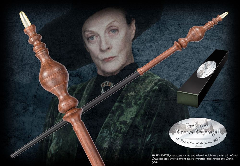 Harry Potter Wand Profesor Minerva McGonagall (Edición de carácter)
