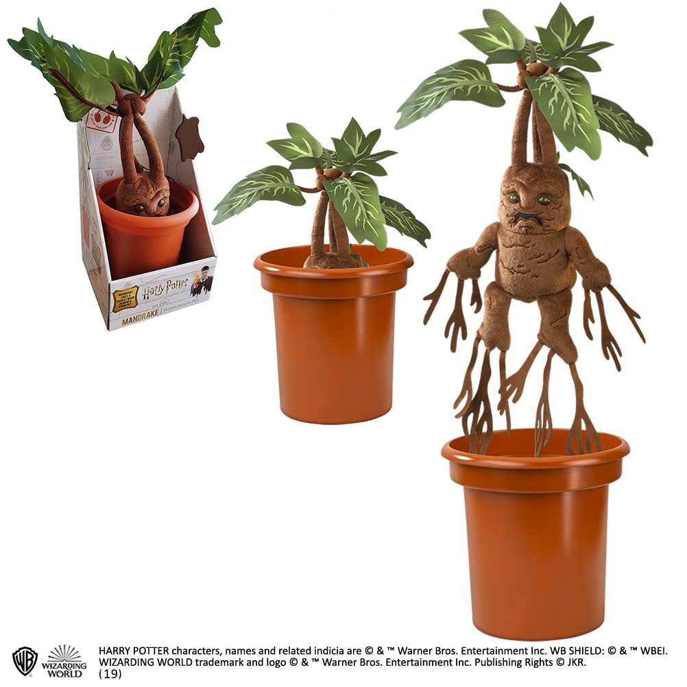 Harry Potter Interactive Plush Figur Mandrake 30 cm