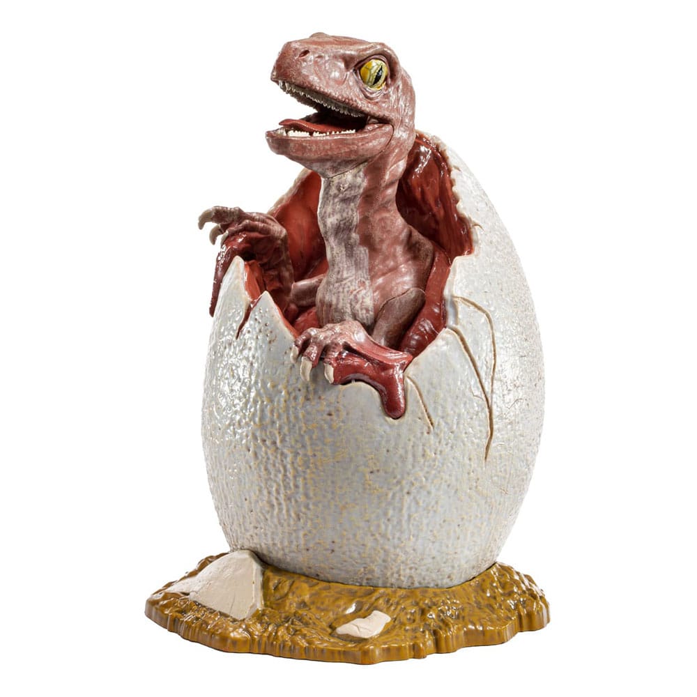 Jurassic Park Toyllectible Treasure Statue Raptor Egg Life encuentra una forma de 12 cm