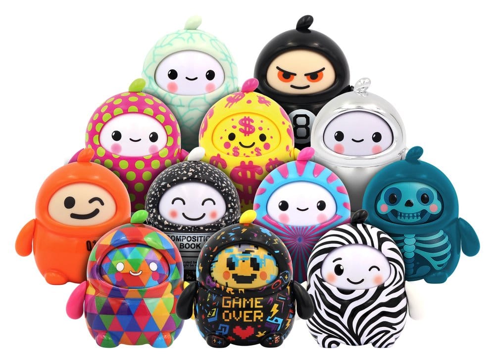 LamaTama elektroniske samleobjekter 6 cm Series 2 heo Eksklusiv Blind Box Display (26)