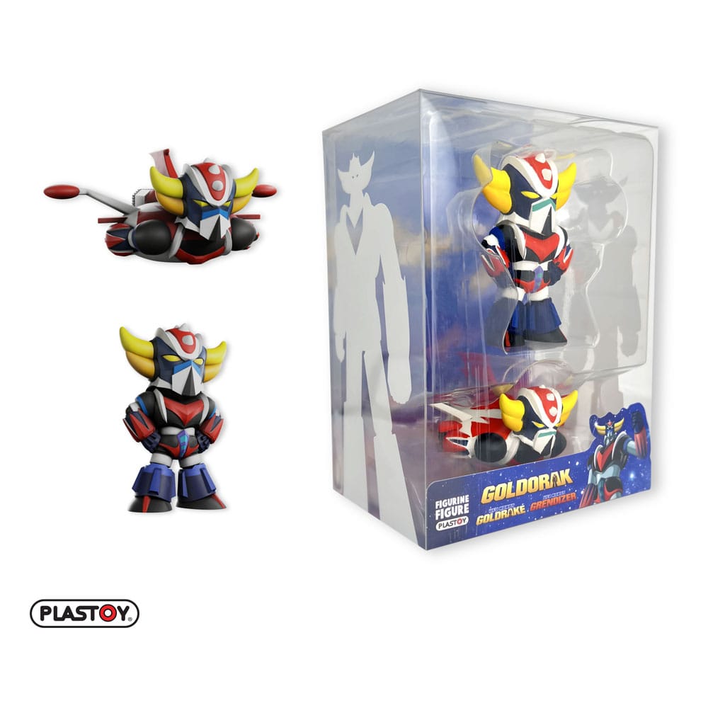 UFO Robot Grendizer Statues 2-Pack Spazer & Grendizer in piedi 7 cm