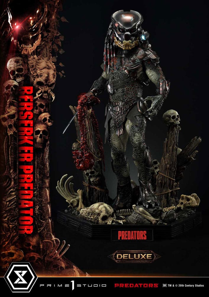 Predators Standbeeld Berserker Predator Deluxe Versie 100 cm