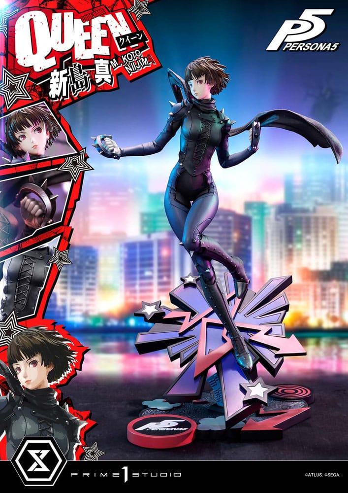 Persona 5 Serie Masterline Premium Statue 1/4 Makoto Niijima "Queen" Bonus versione 51 cm
