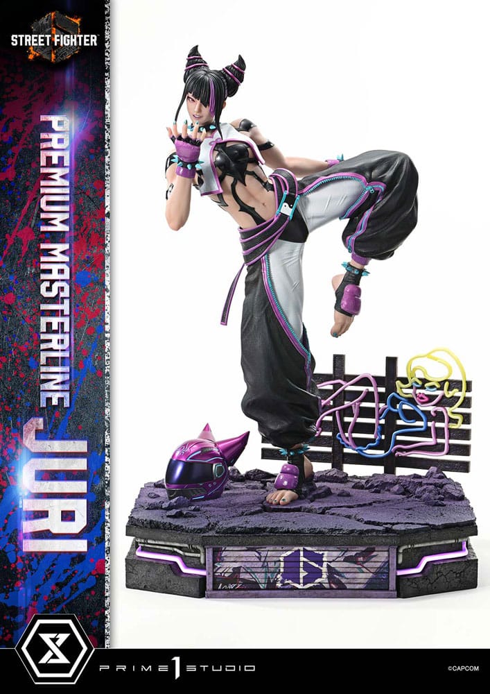 Estatua Street Fighter 6 Premium Masterline Series 1/4 Juri 58 cm