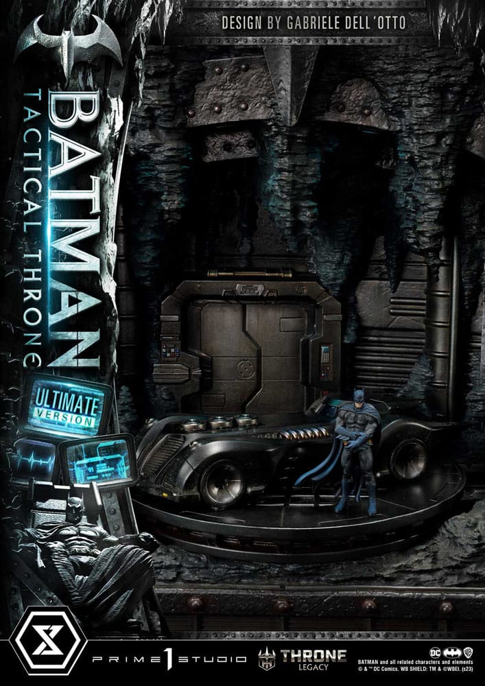 DC Comics Throne Legacy Collection Statup 1/3 Batman Tactical Throne Ultimate Bonus Verzija 57 cm