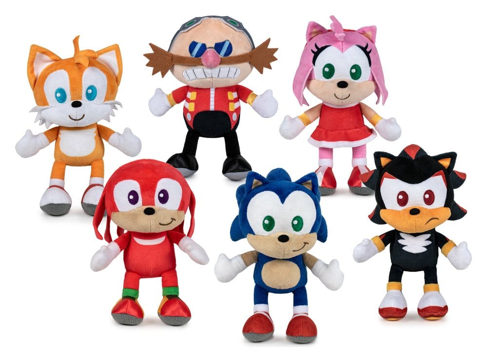 Sonic Peluche Figure Carino 22 cm Assortimento (12)