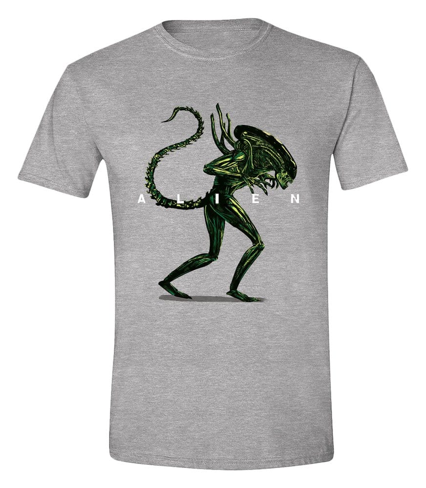 Camiseta alienígena con lado completo