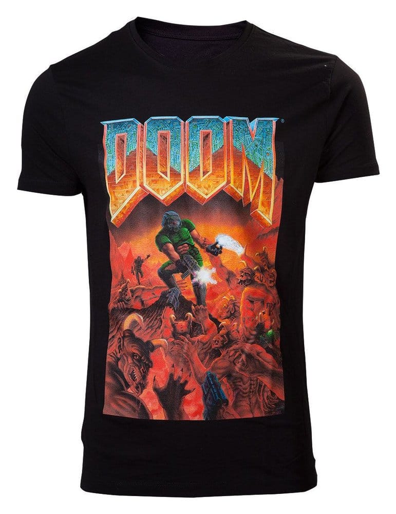 Camiseta DOOM Boxart clásico