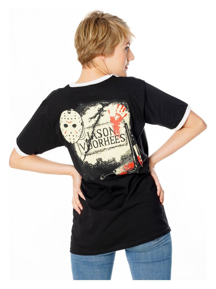 Fredag den 13. T-Shirt Life Ring Mask Reverse