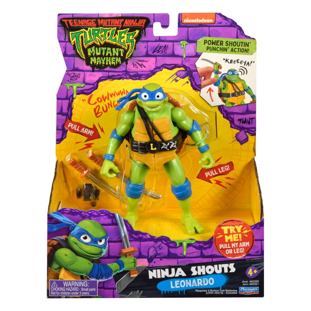 Teenage Mutant Ninja Kaplumbağalar: Mutant Mayhem Ninja Aksiyon Figürleri 15 cm Çeşitli (8)