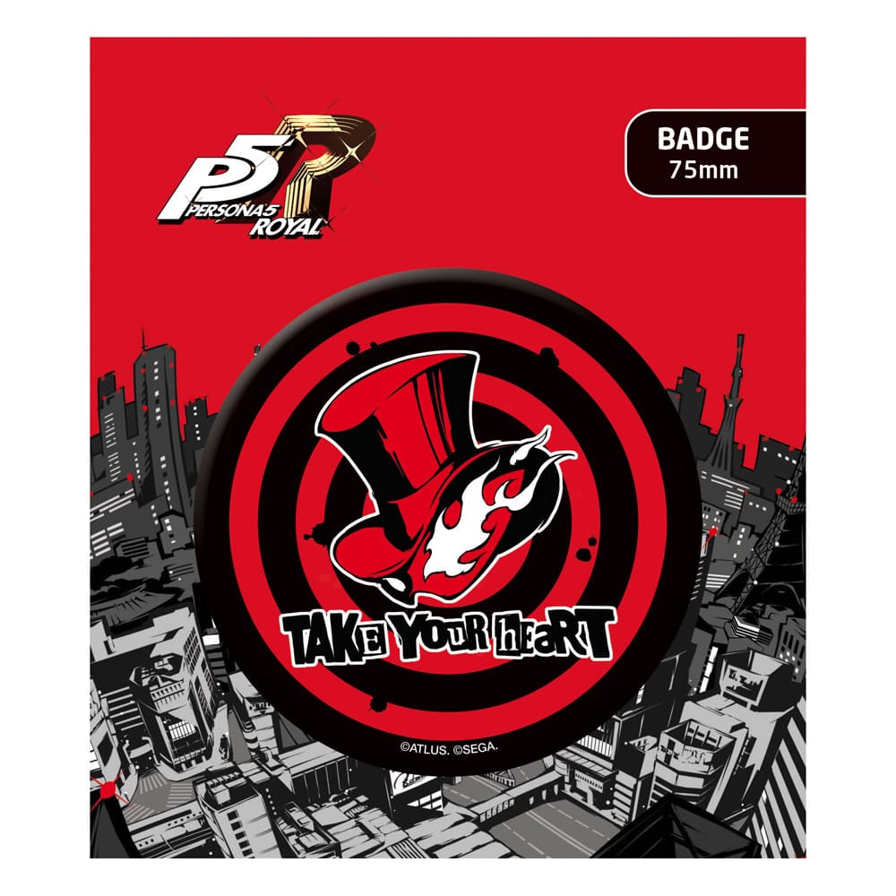 Persona 5 Royal Pin Badge Tag dit hjerte