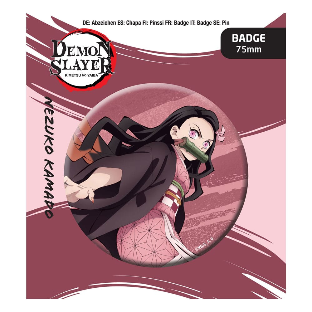 Demon Slayer: Kimetsu Hayır Yaiba Pin Rozeti Nezuko Kamado