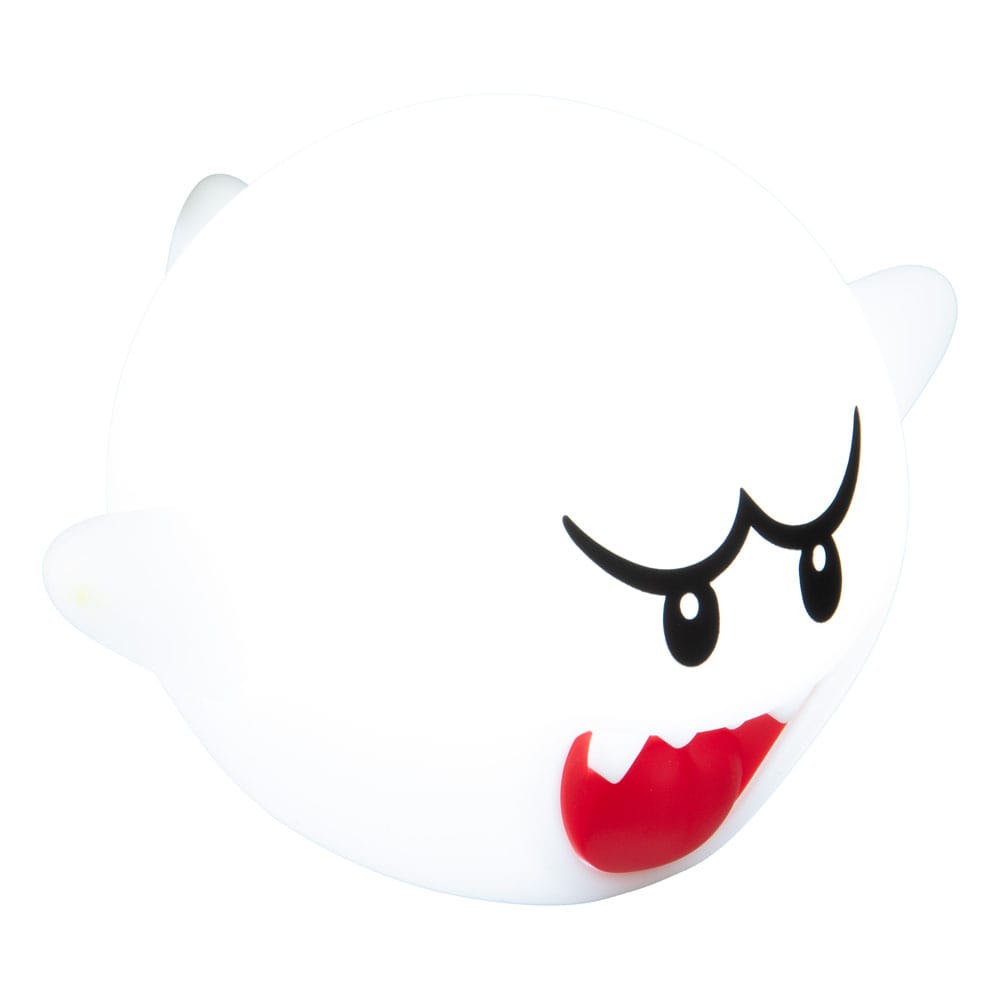 Super Mario Squishy Glo Silicon Light Boo 14 cm