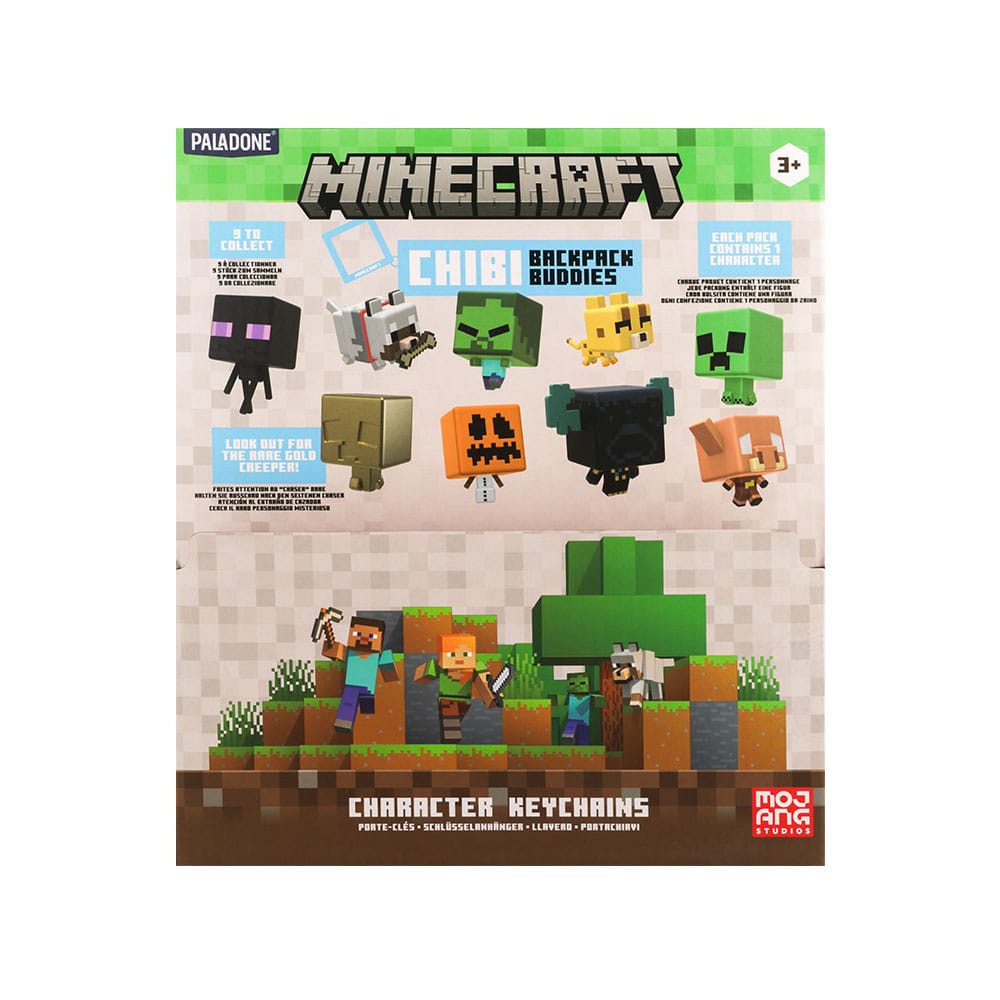 Minecraft Ryggsäck Buddies Mystery Bags Series 3 Display (24)