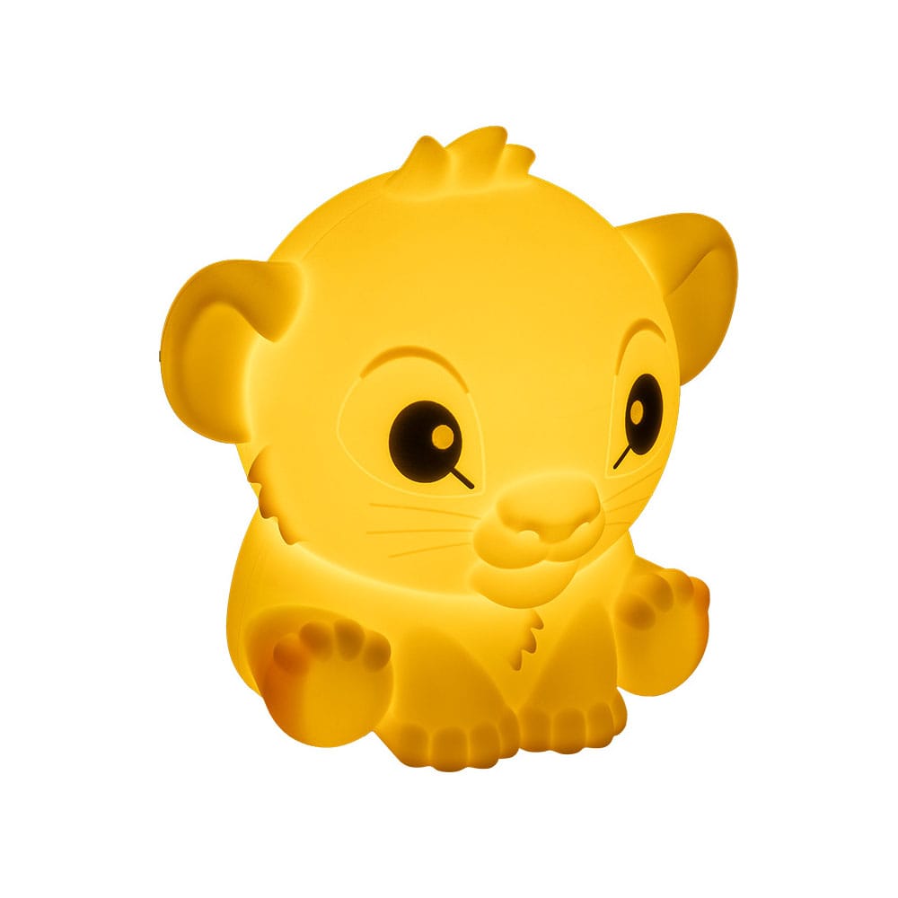 Disney Squishy Glo silicijsko svjetlo Lav kralj Simba 15 cm