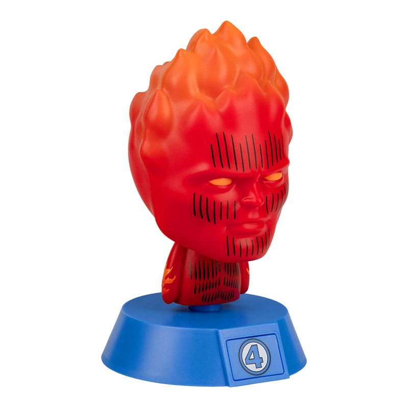 Torche humaine lumineuse des Quatre Icônes Fantastiques 11 cm