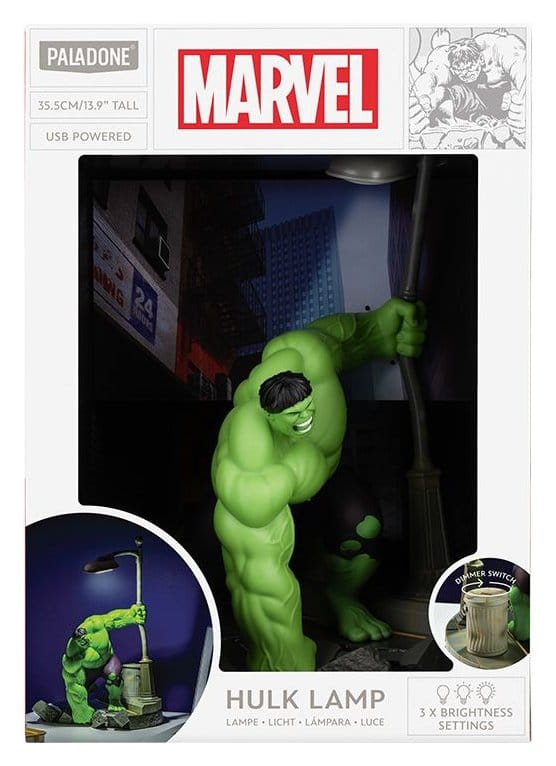 Marvel Diorama Luz Hulk