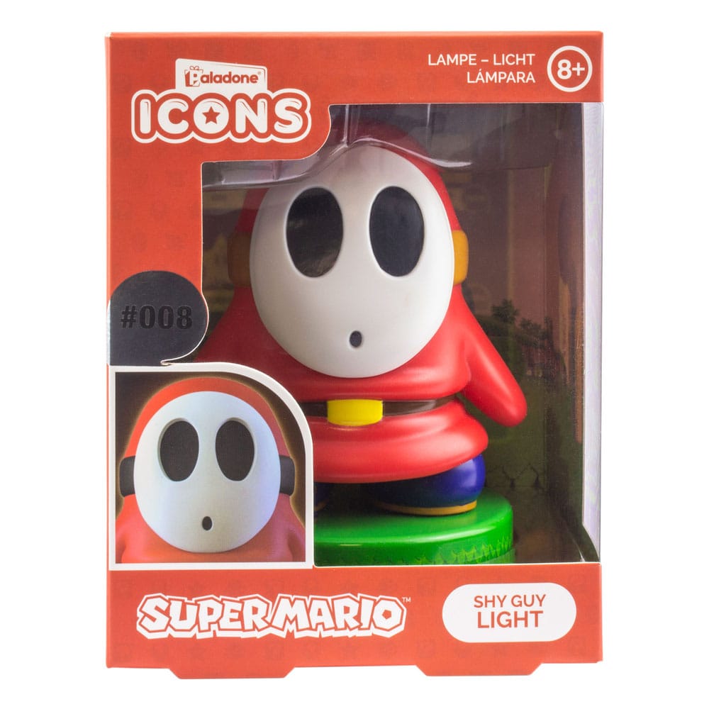 Super Mario Icons Light timide Guy 11 cm