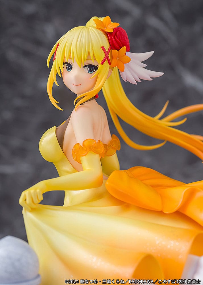 Konosuba: ¡La bendición de Dios en este maravilloso mundo! 3 Estatua 1/7 Oscuridad: cuento de hadas Ver. 28 cm