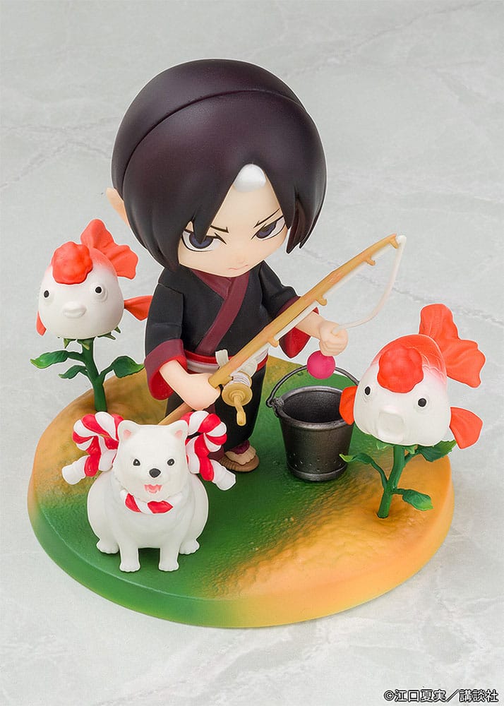 Hozuki no Reitetsu Hakotoniwa PVC statua Hozuki & Shiro 11 cm