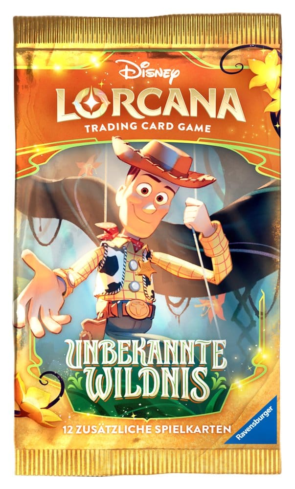 Disney Lorcana TCG Unbekannte Wildnis Güçlendirici Ekran (24) *Almanca Sürümü*
