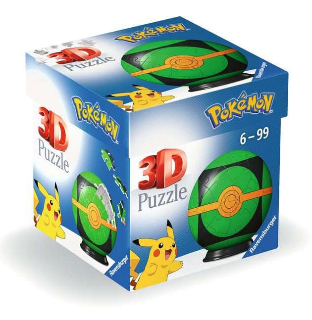 Pokémon 3D Puzzle Pokéball: Dusk Ball (55 pièces)