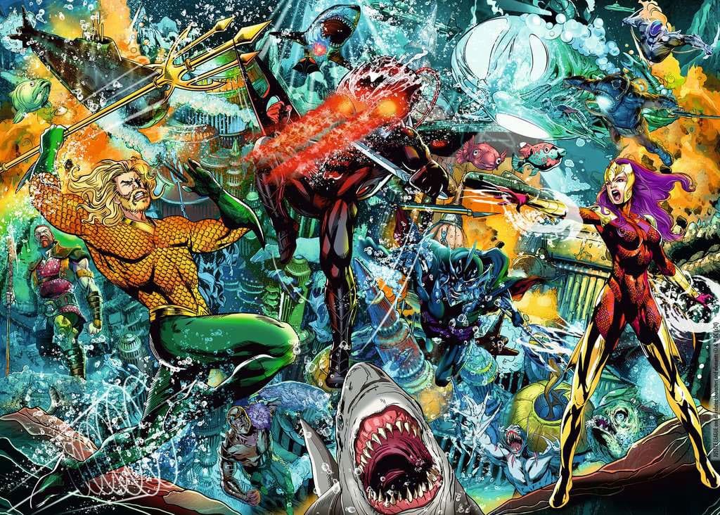 DC Comics Jigsaw Puzzle Aquaman (1000 pezzi)