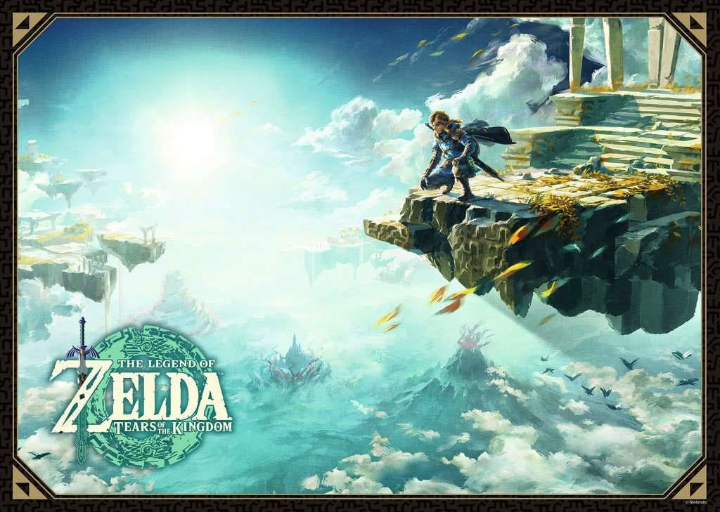 Die Legende von Zelda: Tränen des Kingdom Jigsaw Puzzle Cover Art (1000 Stücke)