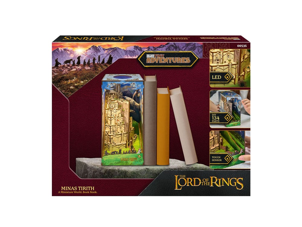 The Lord of the Rings Tiny Adventures Boek Nook Mini Diorama Minas Tirith 23 cm