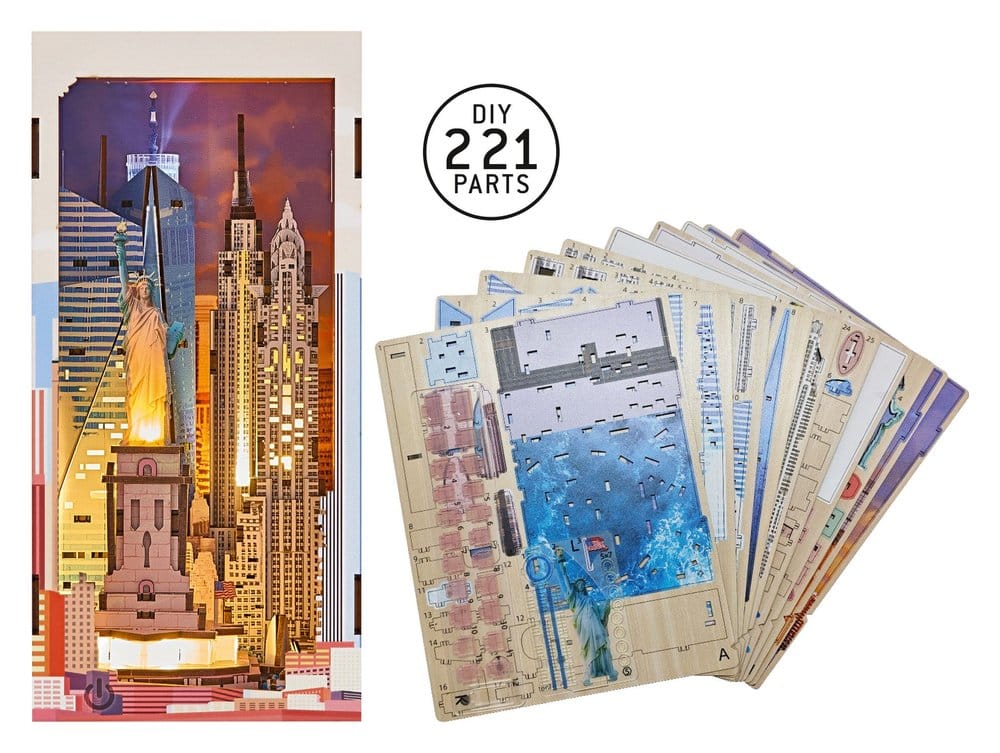 Revell Tiny Adventures Libro Nook Mini Diorama New York 18 cm